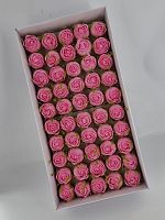 Роза бутон 3 см. Цвет розовый