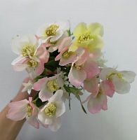 Цветы искусственные Бледно-розовый. Упаковка 2 шт.