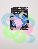 Флуоресцентные полумесяцы. Цвет микс. Пластик. Набор 8 шт.