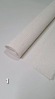 Гофрированная бумага. Номер 1. Цвет белый. Ширина 50 см длина 250 см.