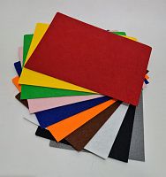 Фетр 2 мм. Микс. Размер 20*30 см. Упаковка 10 листов.