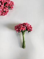 Тычинки для флористики малиновые, связка 1шт