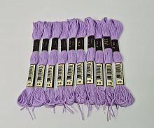 Нитки мулине 210. Длина одного мотка 8 метров. Упаковка 10 шт.