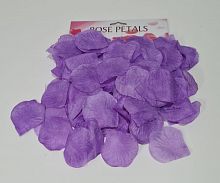 Лепестки роз. Сиреневый.  Упаковка 150 шт