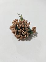 Тычинки для флористики золото, связка 1 шт