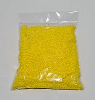 Крошка пенопластовая. Цвет жёлтый. Вес 10гр