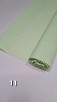 Гофрированная бумага. Номер 11. Цвет мятный Ширина 50 см длина 250 см.