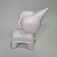 Единорог из пенопласта.