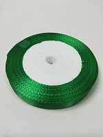 Лента атласная 1,2см 25 ярдов "Зеленая"
