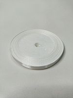 Лента атласная 0,6см 25 ярдов "Белая"