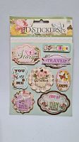 Скрапбукинг. 3D Stickers. SS1518