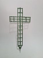 Форма пластмассовая с креплениями Крест.