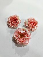 Пионовидная роза №2. Ткань 5 см. Упаковка 10 шт