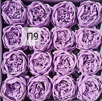  Пионы. П9 Светло сиреневый. Упаковка 16 шт. Размер цветка 8*8см.