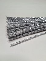 Синельная проволока 100 шт. Цвет серебро