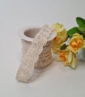 Тесьма декоративная. Волны. Намотка 1.6 метра.