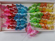 Бабочка декоративная УП-24 шт