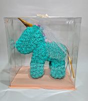 Цветочный Единорог  в подарочной коробке.