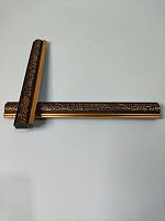 Багет картинный №149 коричневый. Материал пластик, цена за палку