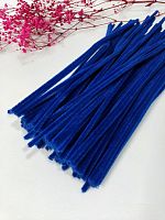 Синельная проволока синяя. Размер: длина 30 см объем 5мм.