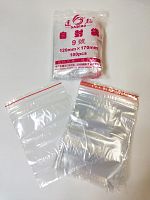 Пакет зиппер 12*17 см, 100шт