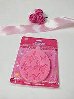 Молд бабочки, 8,5 см объемный.