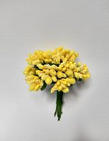 Тычинки для флористики желтые, связка 1 шт