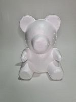 Мишка из пенопласта.