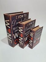 Книга -шкатулка Набор 3в1. №4