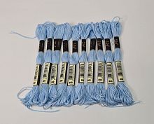 Нитки мулине 800. Длина одного мотка 8 метров. Упаковка 10 шт.