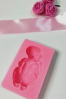 Молды Спящий ребенок , 10*6,5 см объемный.