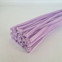 Синельная проволока сиреневая. Размер: длина 30 см диаметр 0,5 см.