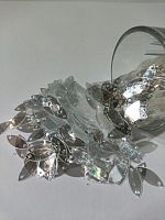 Пайетки пластик. Форма листик. Номер 10