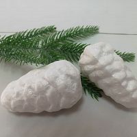 Пенопласт шишка 8 см, 5 шт