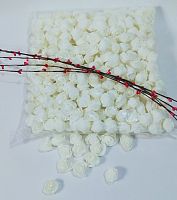 цветы фоамиран 3.5 см кремовый (приблизительно 500 шт)