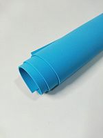 фоамиран 2 мм 40*60 голубой 10 листов