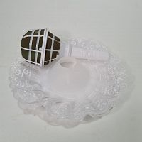 Флористический микрофон с юбкой.