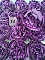 Пионы номер 13. Цвет Марсала. Упаковка 16 шт. Размер цветка 8*8 см.