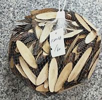 бруски резанные темно-коричневые 500 гр в сетке