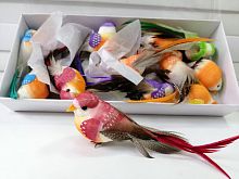 Птица декоративная УП-12 шт