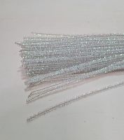 Синельная проволока 100 шт. Цвет голограмма блестящий  