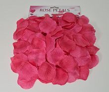 Лепестки роз. Ярко- розовый.  Упаковка 150 шт