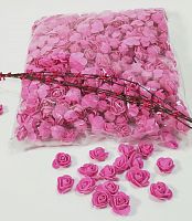 цветы фоамиран 3.5 см малиновый (приблизительно 500 шт)