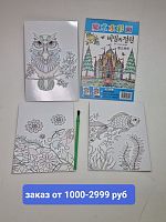 Подарок 12. Заказ от 2000-3000 руб. Раскраска водой. Многоразовая.