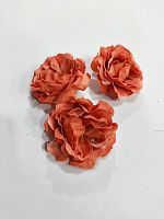 Пионовидная роза №8. Ткань 5 см. Упаковка 10 шт