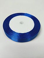 Лента атласная 1,2см 25 ярдов "Синяя"