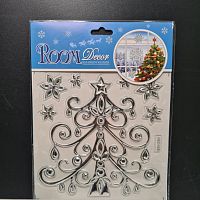 Наклейки новогодние объёмные. ASC - 005. Ёлка.