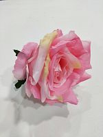 Головка розы №5. Ткань. Диаметр 10 см. Упаковка 5 шт.