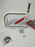 Станок заклепочник с насадками и заклепками