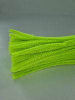Синельная проволока Желтый неон. Размер: длина 30 см объем 5мм.